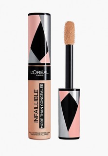 Консилер LOreal Paris L'Oreal INFAILLIBLE More Than Concealer, стойкость 24Ч, финиш Матовый, тон 327 Cashmere \ Темно-бежевый, 11 мл