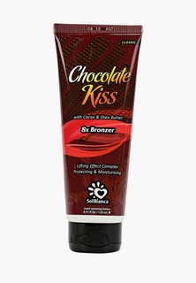 Крем для тела Solbianca “Chocolate Kiss” с маслом какао, маслом Ши и бронзаторами