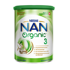 Молочная смесь 3 Organic (с 12 месяцев) 400 г NAN