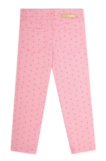 Брюки для девочки «В Париж!», розовые Barkito