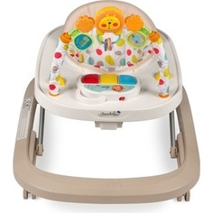 Ходунки AmaroBaby с электронной игровой панелью Walking Baby BEIGE (бежевый)