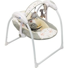 Электронные качели AmaroBaby Swinging Baby GRAY (серый)