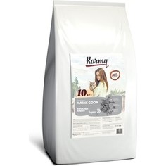 Сухой корм Karmy Maine Coon Adult Cat Индейка для взрослых кошек породы мэйн кун 10кг