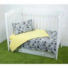 Комплект постельного белья для малышей Magic City Вечерние коты КПБМР-ББ-001