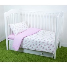 Комплект постельного белья для малышей Magic City Розовый десерт КПБМР-ББ-003