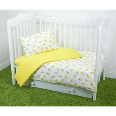 Комплект постельного белья для малышей Magic City Лимонный десерт КПБМР-ББ-007