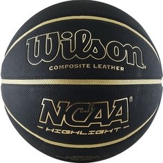 Мяч баскетбольный Wilson NCAA Highlight Gold WTB067519XB07 р.7
