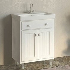 Тумба под раковину Velvex Alba 60 белый (tnALB.60-210)