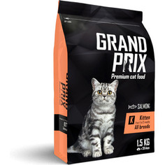 Сухой корм Grand Prix Kitten Salmon с лососем для котят 1,5кг