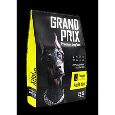 Сухой корм Grand Prix Large Adult Dog Hypoallergenic Gluten Free гипоаллергенный, без глютена с курицей для собак крупных пород 2,5кг
