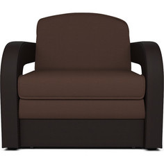 Кресло-кровать Mebel Ars Кармен 2 рогожка шоколад ППУ