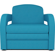 Кресло-кровать Mebel Ars Кармен 2 синяя ППУ