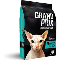 Сухой корм Grand Prix Sterilized Adult Cat Rabbit с кроликом для стерилизованных кошек 1,5кг