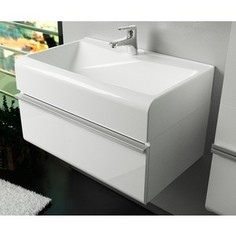 Тумба под раковину Velvex Crystal 70 белый (tpCUB.70-21.21)