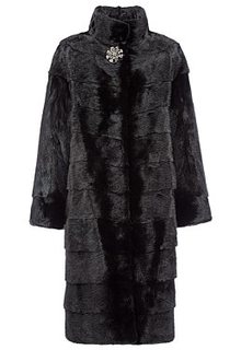 Пальто из меха норки Flaumfeder