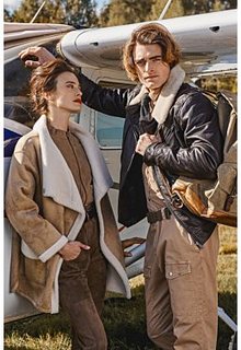 Куртка из овечьей шерсти Virtuale Fur Collection