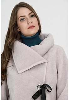 Облегченная шуба из овечьей шерсти Virtuale Fur Collection