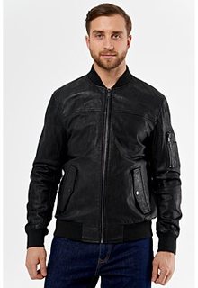 Кожаный бомбер Jorg Weber