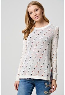 Комбинированный джемпер Desigual