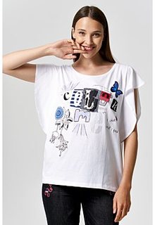 Футболка с принтом Desigual