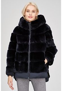 Короткая шуба из меха кролика Virtuale Fur Collection