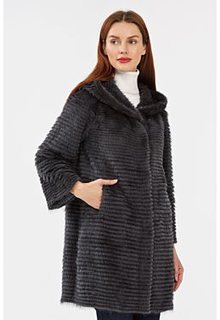 Облегченная норковая шуба Virtuale Fur Collection