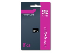 Карта памяти 8Gb - Olmio Micro Secure Digital HC Class 10 39120