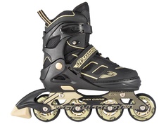 Коньки Tech Team Indy Grab р.39-42 Black-Beige