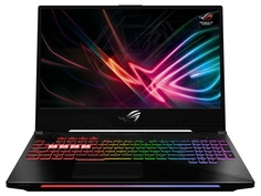 Ноутбук ASUS ROG Scar II GL504GV-ES019 90NR01X1-M01910 (Intel Core i7-8750H 2.2 GHz/16384Mb/1000Gb+256Gb SSD/nVidia GeForce RTX 2060 6144Mb/Wi-Fi/Bluetooth/Cam/15.6/1920x1080/DOS)