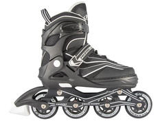 Коньки Tech Team Mizou р.35-38 Black-Grey