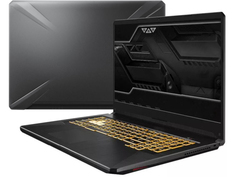 Ноутбук ASUS TUF FX705GM-EW175 90NR0121-M06160 (Intel Core i5-8300H 2.3 GHz/8192Mb/512Gb SSD/nVidia GeForce GTX 1060 6144Mb/Wi-Fi/Bluetooth/Cam/17.3/1920x1080/DOS)