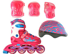 Коньки Tech Team Jungle Set р.30-33 Pink