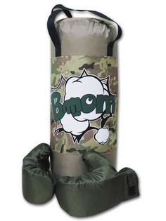Набор для бокса Belon Груша с перчатками Camouflage-Beige BOOM НБ-002-КБ/ПР1