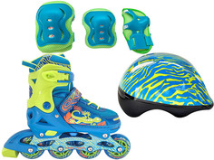 Коньки Tech Team Jungle Set р.30-33 Light Blue