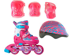 Коньки Tech Team Jungle Set р.26-29 Pink