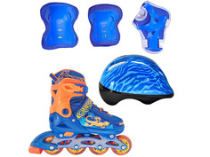 Коньки Tech Team Jungle Set р.34-37 Blue