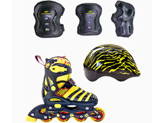 Коньки Tech Team Maya Set р.30-33 Yellow