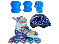Коньки Tech Team Maya Set р.27-30 Blue