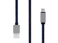Аксессуар Maverick PC Style USB - MicroUSB Jeans ПSELAEP1266