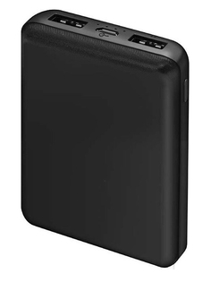 Внешний аккумулятор Ginzzu Power Bank 10000mAh Black GB-3913B