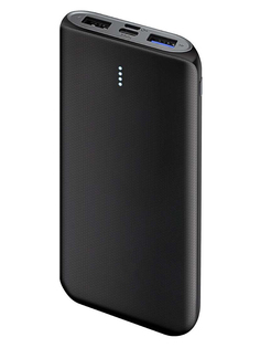 Аккумулятор Ginzzu Power Bank 10000mAh Black GB-3914B