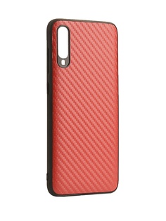 Чехол G-Case для Samsung Galaxy A70 SM-A705F Carbon Red GG-1109