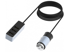 Зарядное устройство Ritmix RM-5455 4xUSB Passenger Gunshell