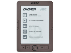 Электронная книга Digma e60C Brown