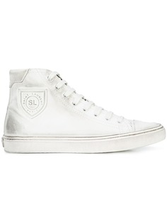Saint Laurent классические высокие кеды