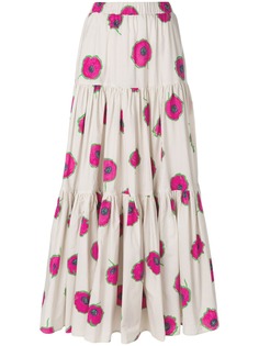 La Doublej длинная юбка с цветочным принтом