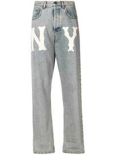 Gucci джинсы с нашивкой NY Yankees™