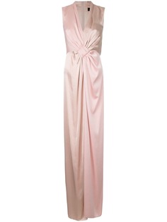 Paule Ka длинное платье со сборками