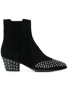 Ash studded ankle boots