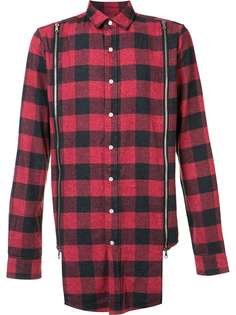 Mostly Heard Rarely Seen рубашка в клетку